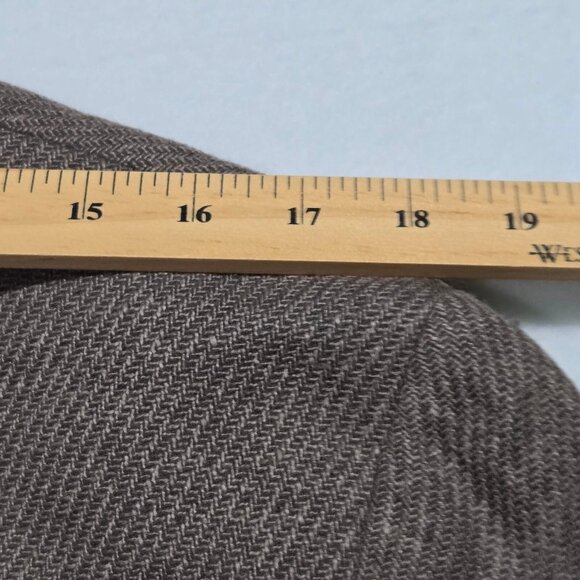 Ermenegildo Zegna Heritage Blazer Mens Size 40 Beige Single Breasted Two Button - Picture 13 of 16